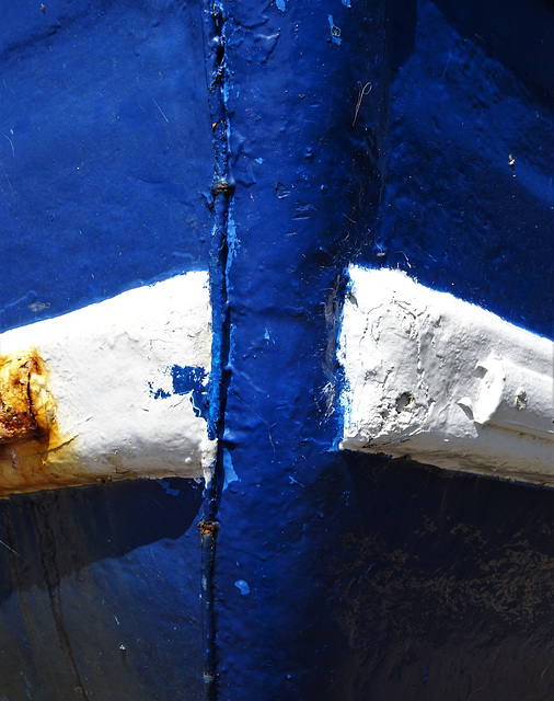maritime blue abstract 9