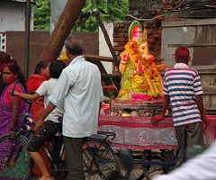 Mobile Ganesha shrine