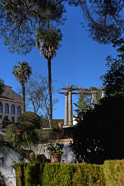 Ronda - Jardin de la Casa del Rey Moro