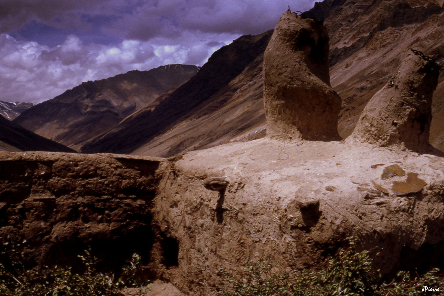 Cuisine dans une lamasserie du Ladakh