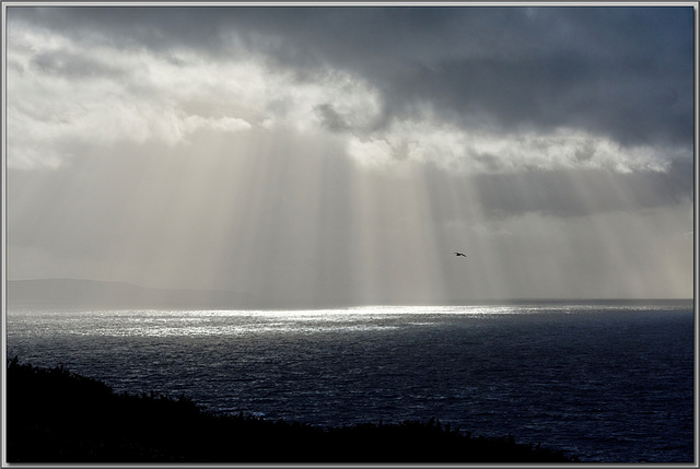 Incoming storms from the Atlantic