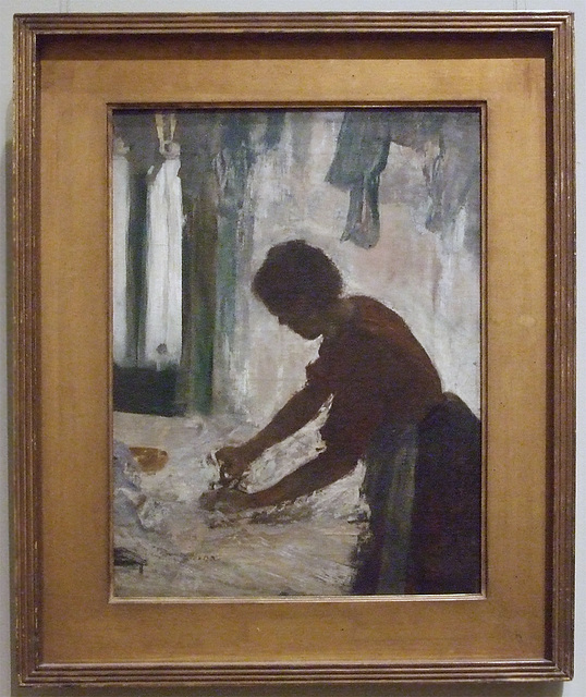 Woman Ironing by Degas in the Metropolitan Museum of Art, May 2011