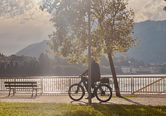 a ride along the lake