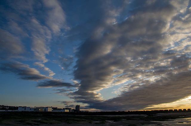 New Brighton in the evening