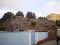 Remains of old city walls.