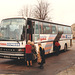 Chenery Travel (National Express contractor) H64 PDW in Newmarket – 20 Jan 1997 (342-16)