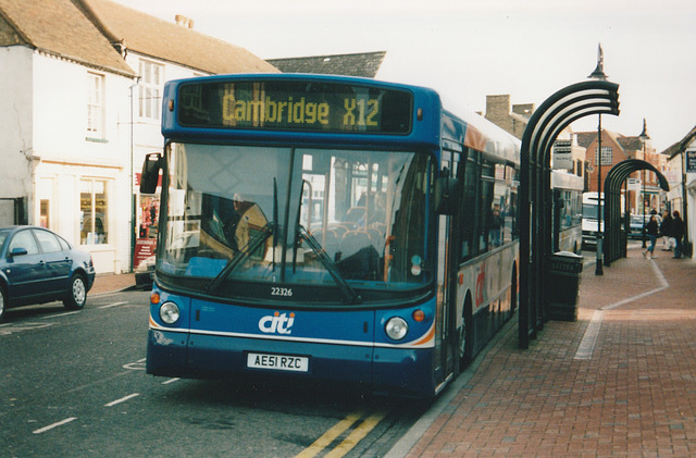 Stagecoach Cambus 22326 (AE51 RZC) in Ely - 22 Jan 2005(539-29)