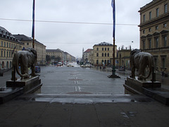 Munich: Ludwigstraße 2011-03-17