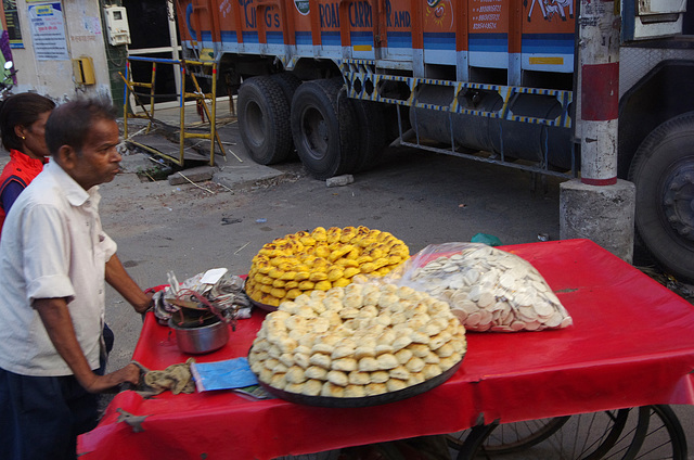 The teatime snack trolley