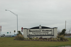 # 2 )  one entrance into the World Trade and Convention Center......(Across the Savannah River on Hutcheson Island