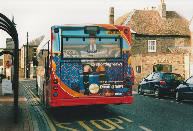 Stagecoach East (Cambus) 22326 (AE51 RZC) in Ely – 22 Jan 2005 (539-30)