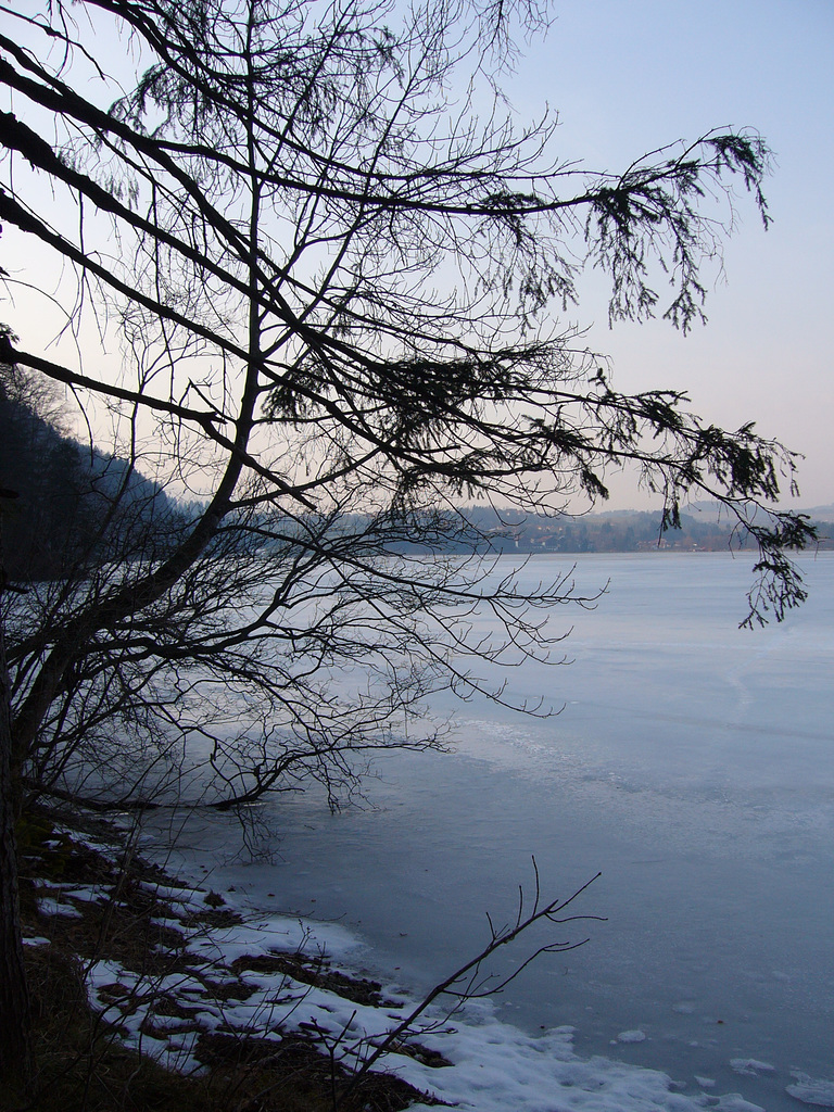 Weissensee, zugefroren