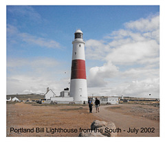 Portland Bill Lighthouse from South July 2002