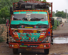 Cheerful lorry