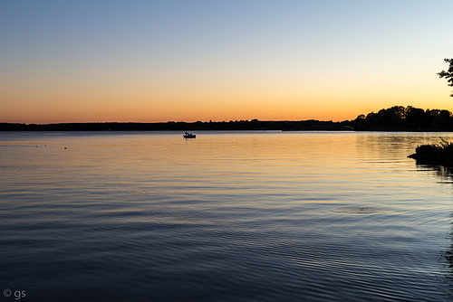 Evening on Lake Müritz