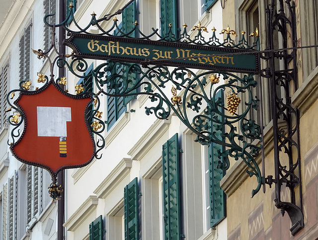 Gasthaus zur Metzgern in Luzern ( Zunfthaus der Metzger )