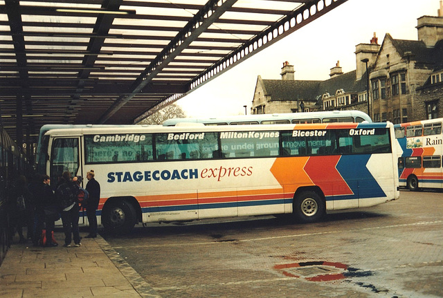 Stagecoach United Counties 155 (L155 JNH) in Cambridge – 24 Feb 1996 (300-15)