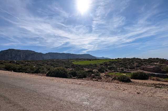 Paysage magique du Maroc