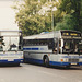 Cambridge Coach Services M307 BAV and F421 DUG at Cambridge - 10 Jul 1995