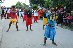 Polynésie Française, The Maupiti Atoll, Dance on the Festive Performance