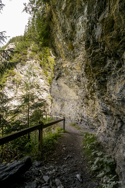 Wanderweg Glas Pass Safien Platz KT Graubünden CH