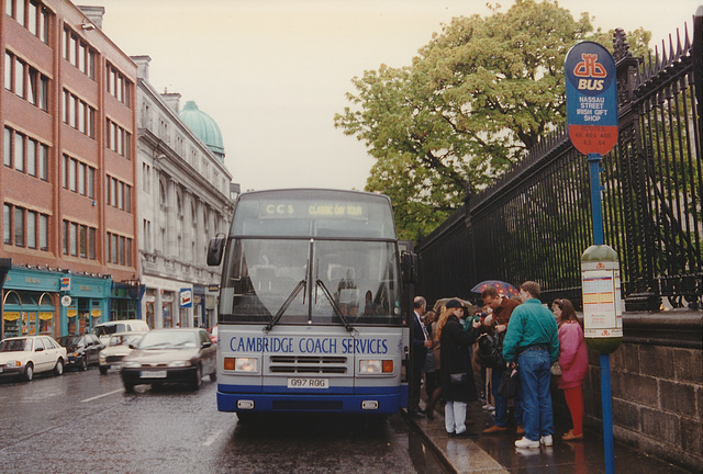 Cambridge Coach Services G97 RGG in Dublin - 11 May 1996