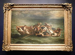 The Shipwreck of Don Juan by Delacroix in the Metropolitan Museum of Art, January 2019