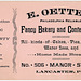 E. Oettel, Philadelphia Reliable Fancy Bakery and Confectionery, Lancaster, Pa.