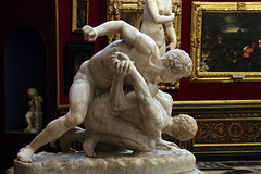 Les Lutteurs - Rome antique - Musée de Florence