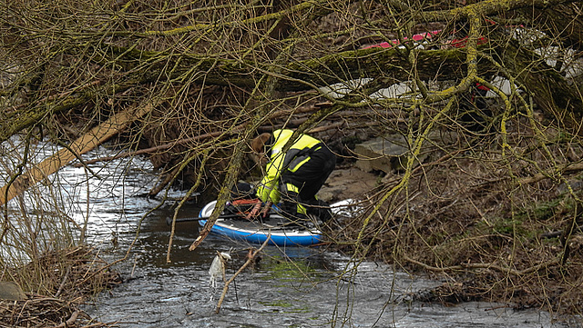 20200315 6843CPw [D~MI] Wassersportler, Werre, Sielpark, Bad Oeynhausen