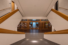 Chemnitzer Uni-Bibliothek, Treppenaufgang