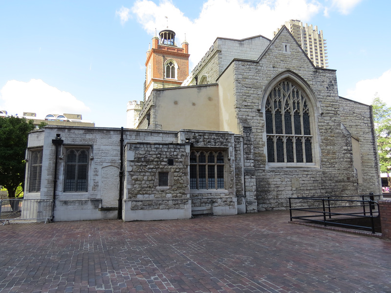 st giles cripplegate, london