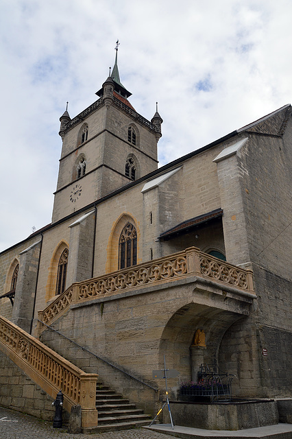 Stiftskirche Saint-Laurent in Estavayer-Le-Lac