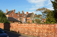 No.72 Church Street, and 'The Mansion'. Ashbourne, Derbyshire