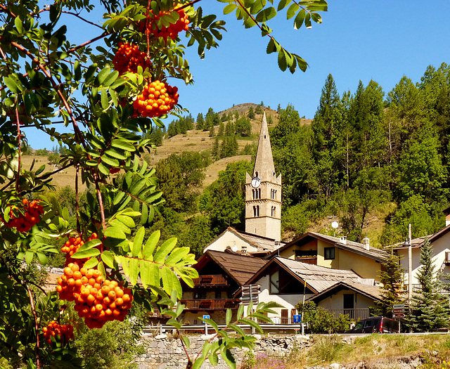 Bousson - il centro del paese -