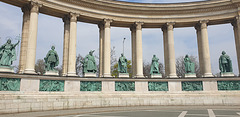 Statues in Hero's Square