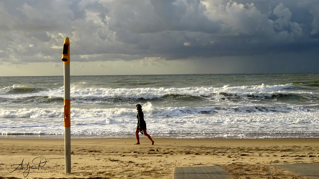 walk on the beach...