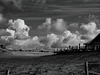 Wolken am Strand...