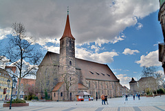 Jakobsplatz mit Jakobkirche,Nürnberg