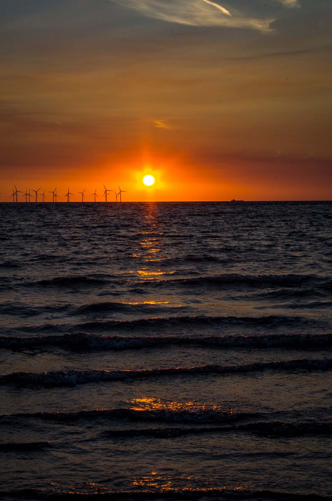 New Brighton sunset vs