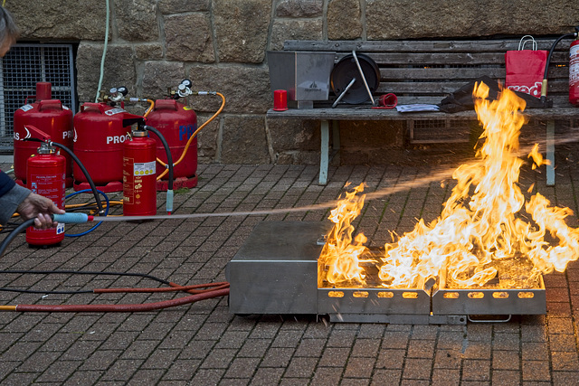 (Feuer-)Zauber im Kindergarten