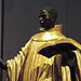 Detail of the St. Benedict of Palermo Statue in the Metropolitan Museum of Art, July 2023