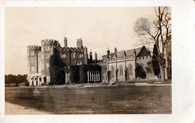 Sundorne Castle, Shropshire (Demolished c1955)