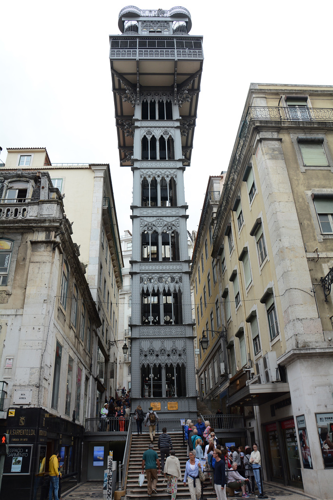 Lisbon, Elevator of Santa Justa