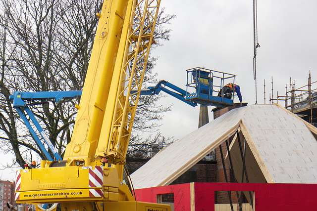 Working on a Roof