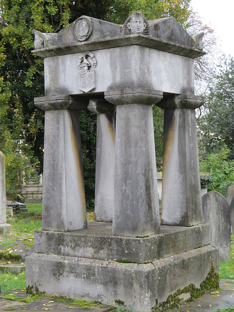 kensal green cemetery, london