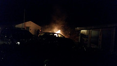 car on fire?