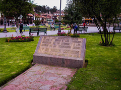 Monument a les víctimes andines de la violència i el genocidi començat el 1492-Cuscó-Qosco-Perú