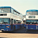 Southend Transport double deckers in Southend Bus Station – 9 Aug 1995 (279-12)