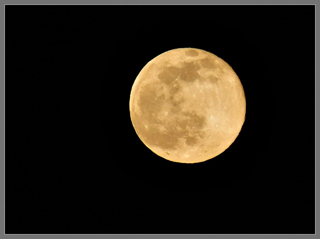 La pleine lune de la neige du 27 Février